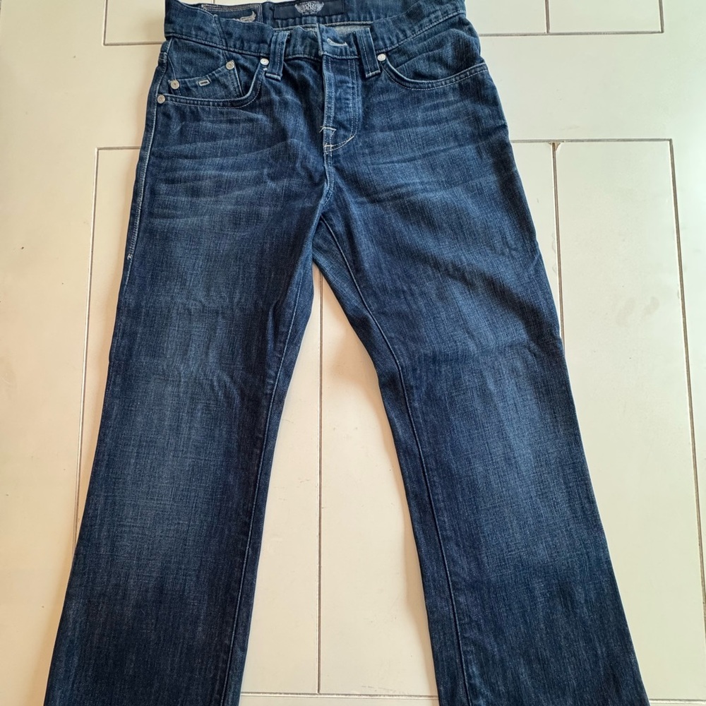Rock & Republic Indigo Men's Straight Jeans 31/30